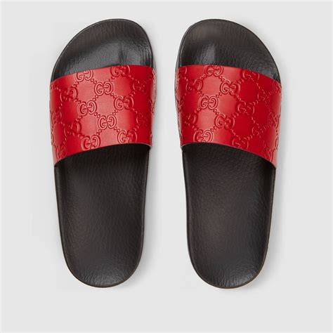 gucci slides at saks|Gucci flip flops clearance.